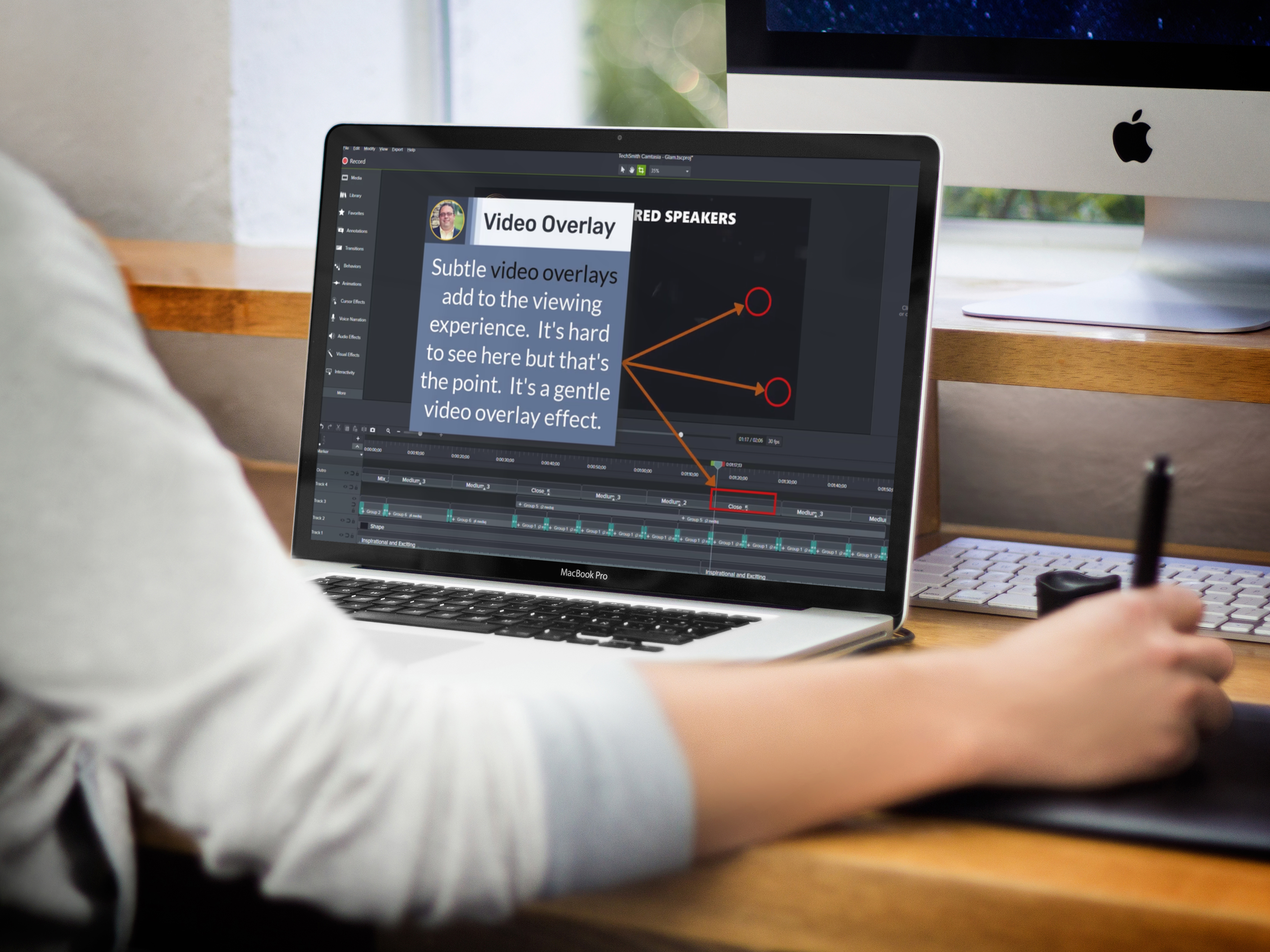 REEL of a Camtasia Project