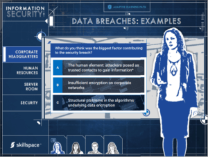 Walkthrough of an InfoSec eLearning course built using Articulate Storyline 360