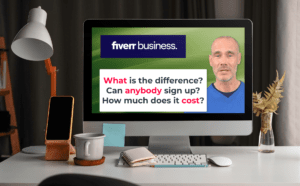 using Camtasia to create a 3D talking character as a narrator with gestures and motion graphics for an explainer video
