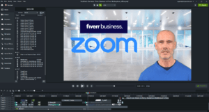 Camtasia Screen Capture of the final project for Fiverr Business vs Fiverr Marketplace