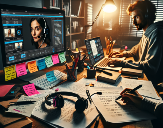 "Script Writer and Coordinator for Online Course Development"