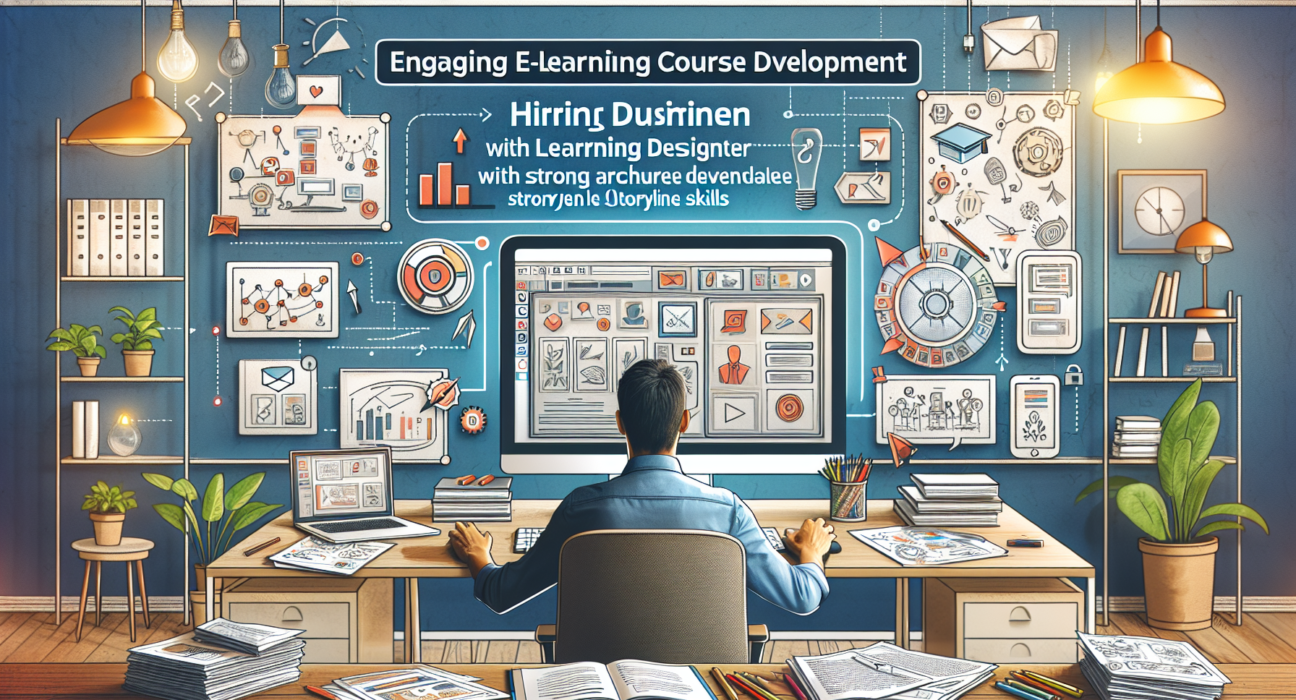 Design and Develop Engaging e-Learning Courses Using Learndash LMS - Hiring Learning Designer with Strong Articulate Storyline Skills!