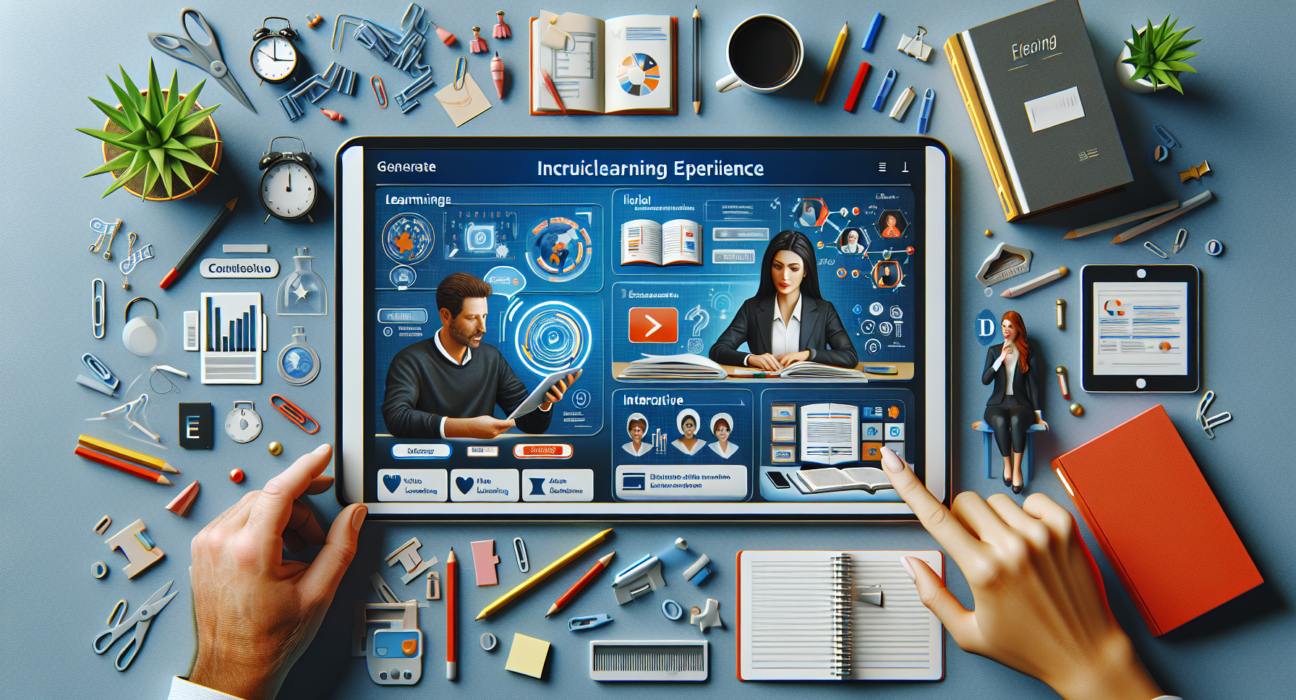 Create a visually engaging eLearning experience as an Instructional Designer