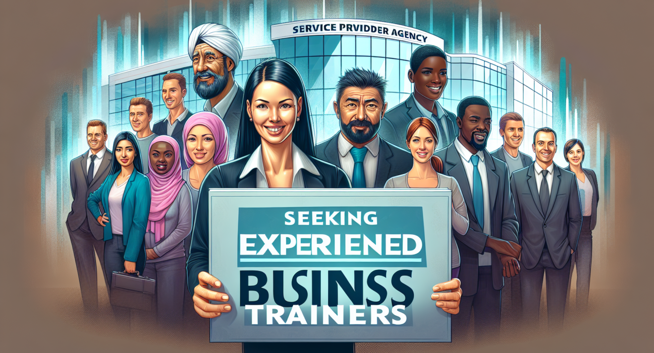 Seeking Experienced Business Trainers for Service Provider Agencies