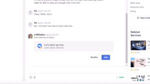Video Demo: How to Zoom on Fiverr for freelancers